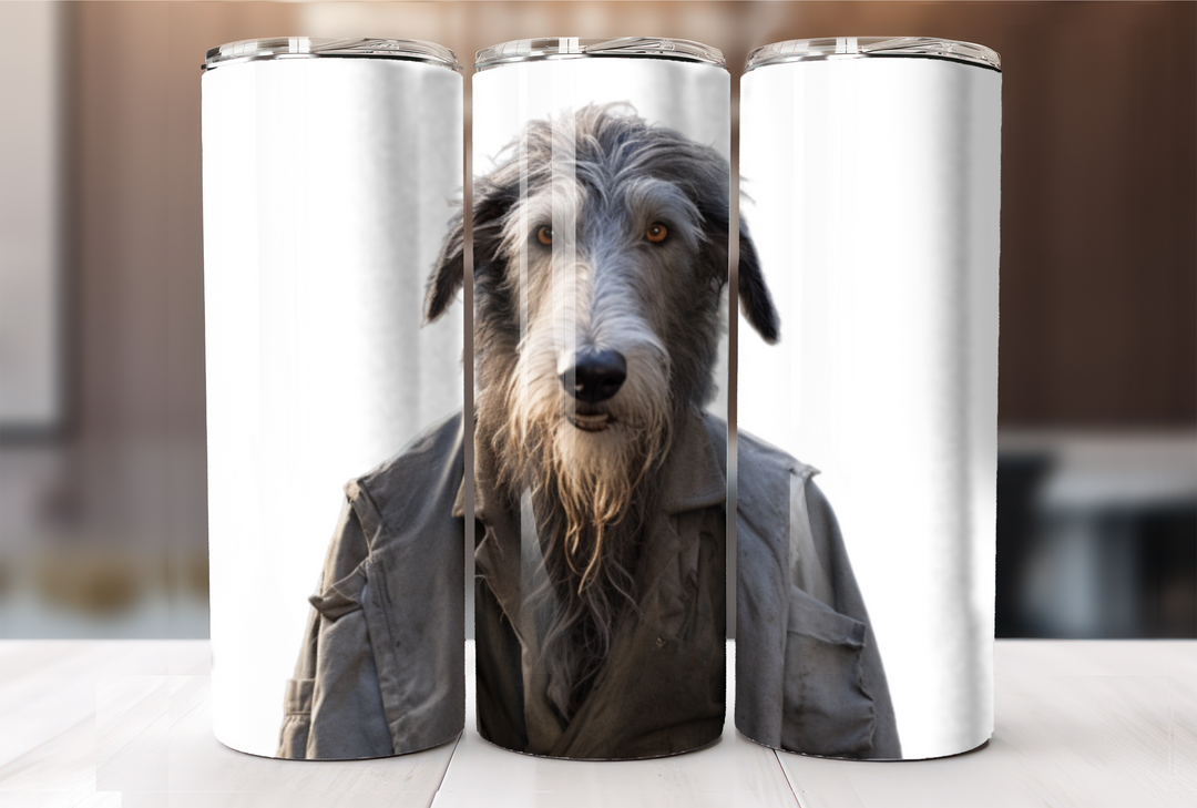 Scottish Deerhound Tumbler
