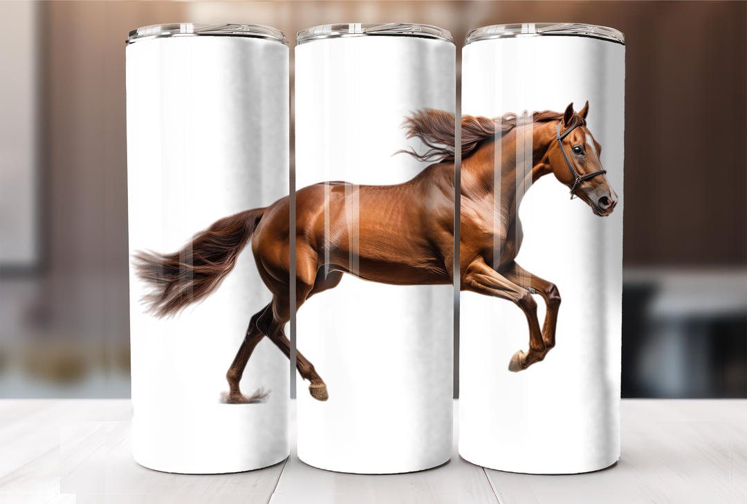 Thoroughbred Horse Tumbler
