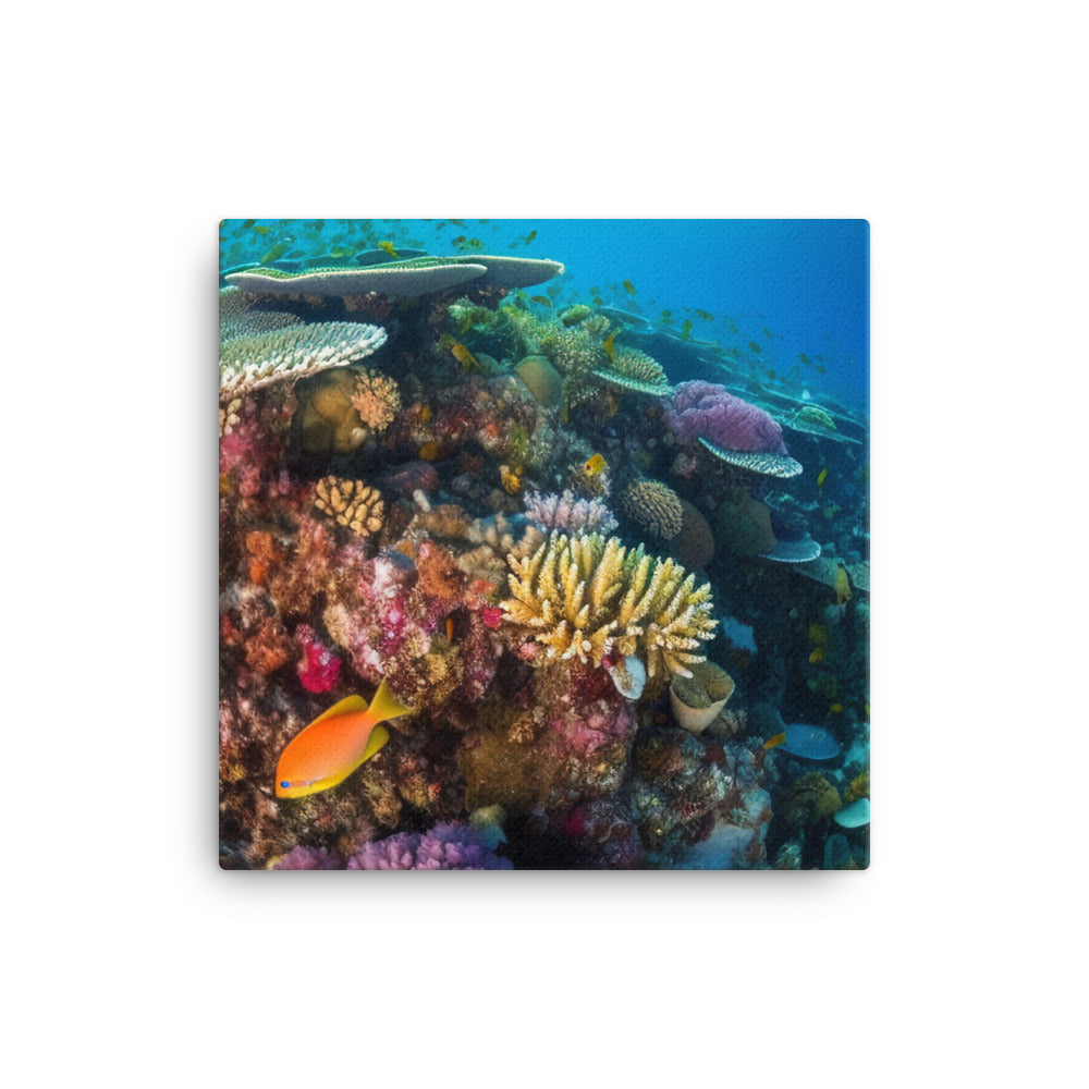 Great Barrier Reef canvas - Posterfy.AI
