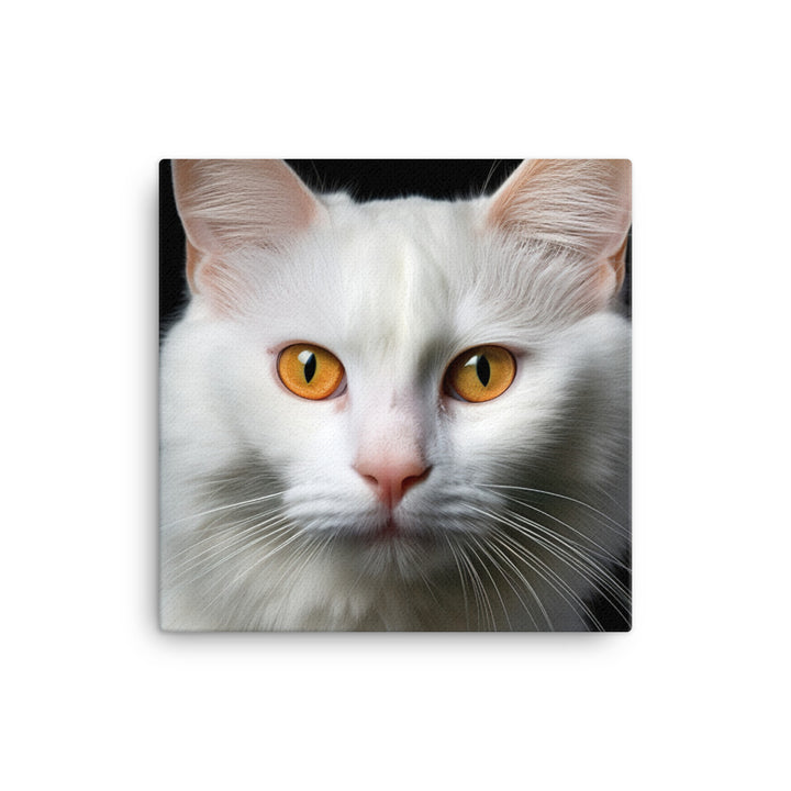Spirit of Turkish Van Cat Canvas - PosterfyAI.com