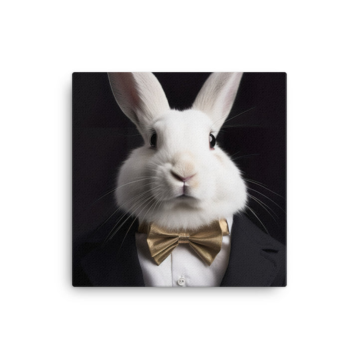 Beveren Bunny Canvas - PosterfyAI.com