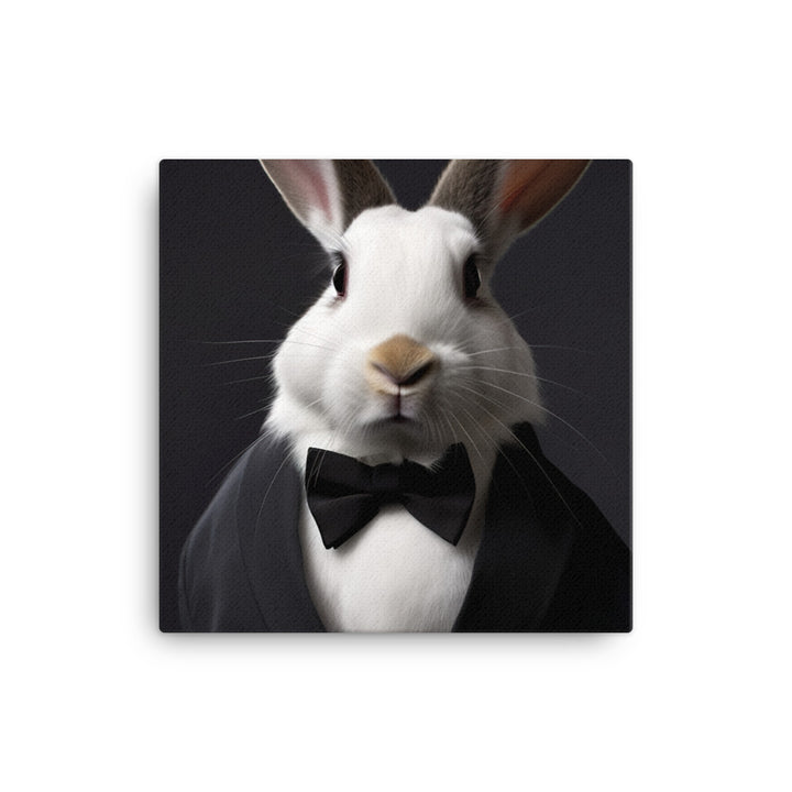 Beveren Bunny Canvas - PosterfyAI.com