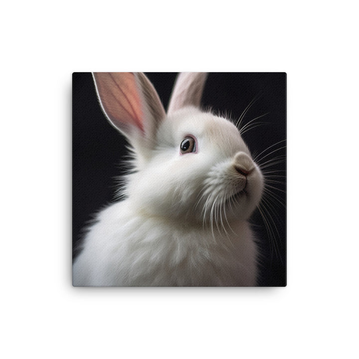 Beveren Bunny Canvas - PosterfyAI.com