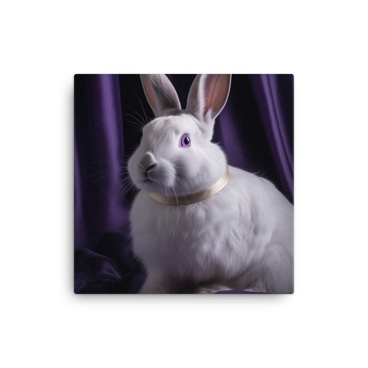Beveren Bunny Canvas - PosterfyAI.com