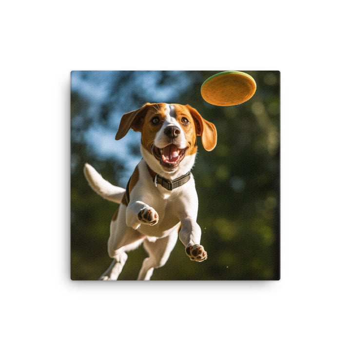 Beagle Canvas - PosterfyAI.com