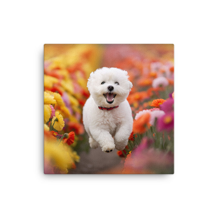 Bichon Frise Canvas - PosterfyAI.com
