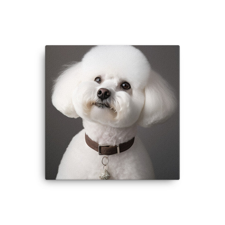 Bichon Frise Canvas - PosterfyAI.com