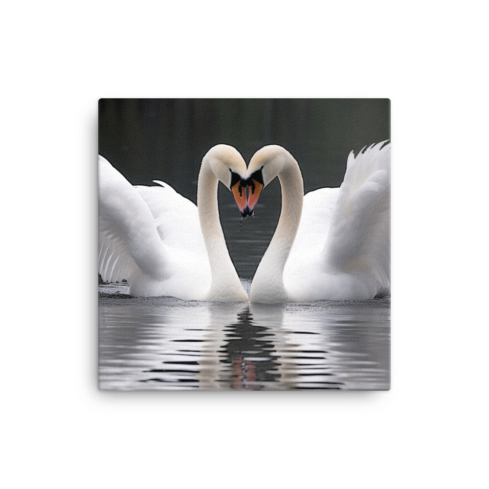 Swan Canvas - PosterfyAI.com