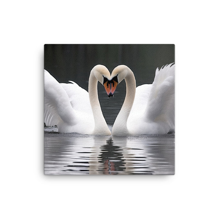 Swan Canvas - PosterfyAI.com