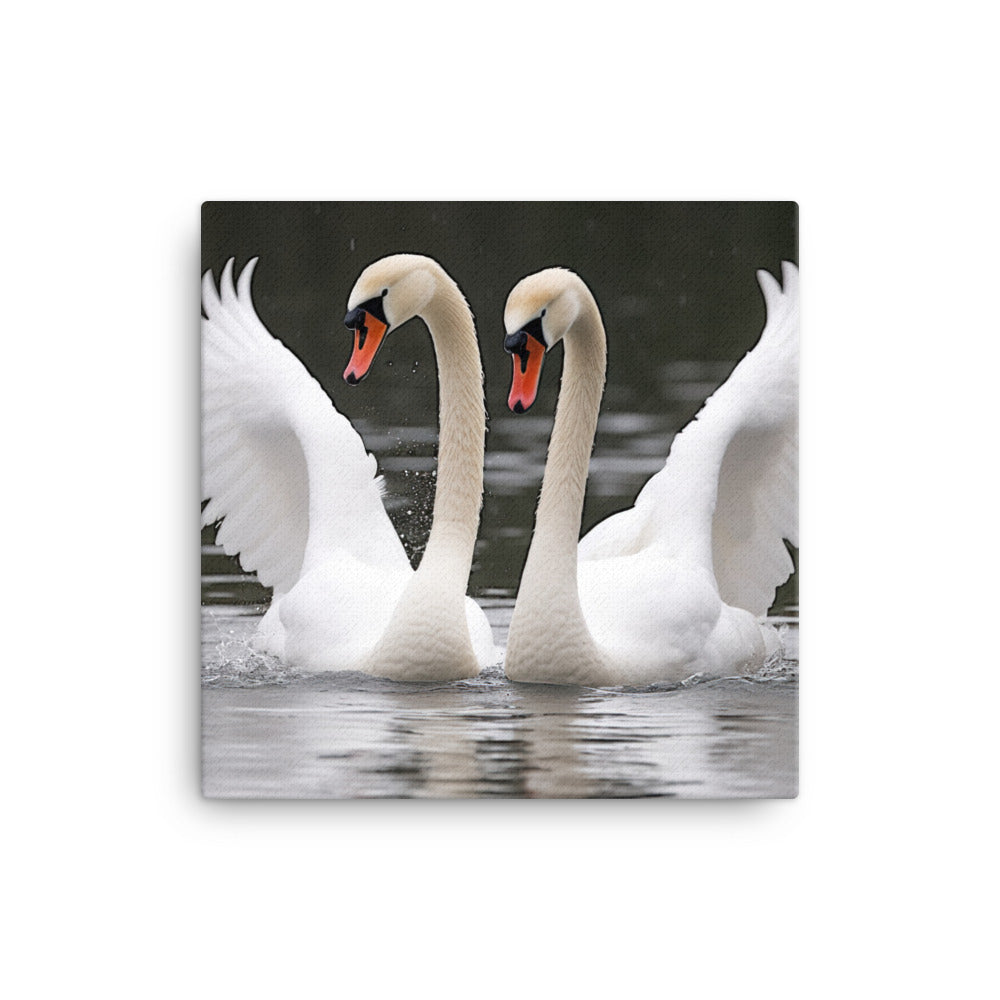 Swan Canvas - PosterfyAI.com
