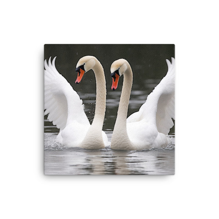 Swan Canvas - PosterfyAI.com