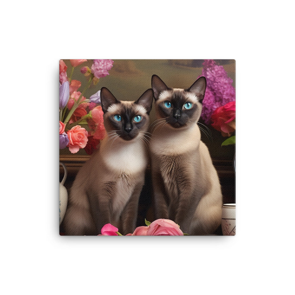 Siamese Canvas - PosterfyAI.com