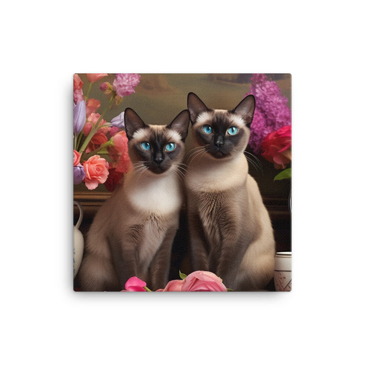 Siamese Canvas - PosterfyAI.com
