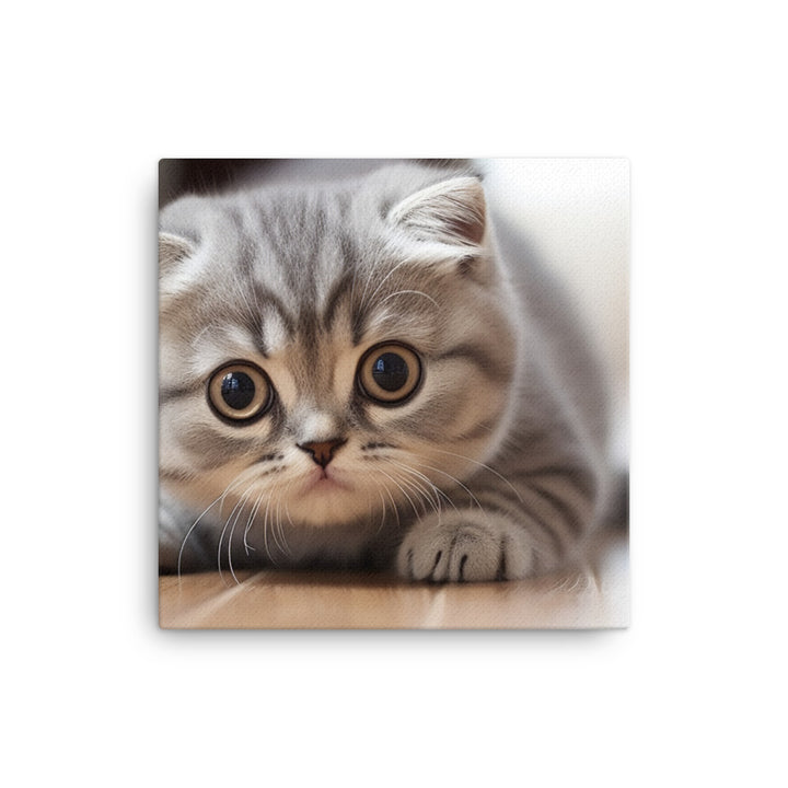 Scottish Fold Canvas - PosterfyAI.com