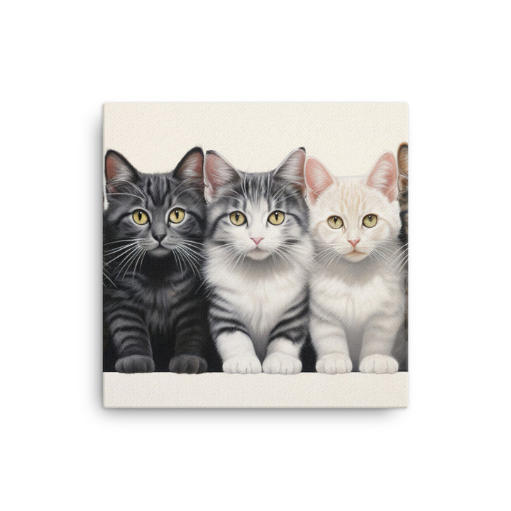 American Shorthair Canvas - PosterfyAI.com
