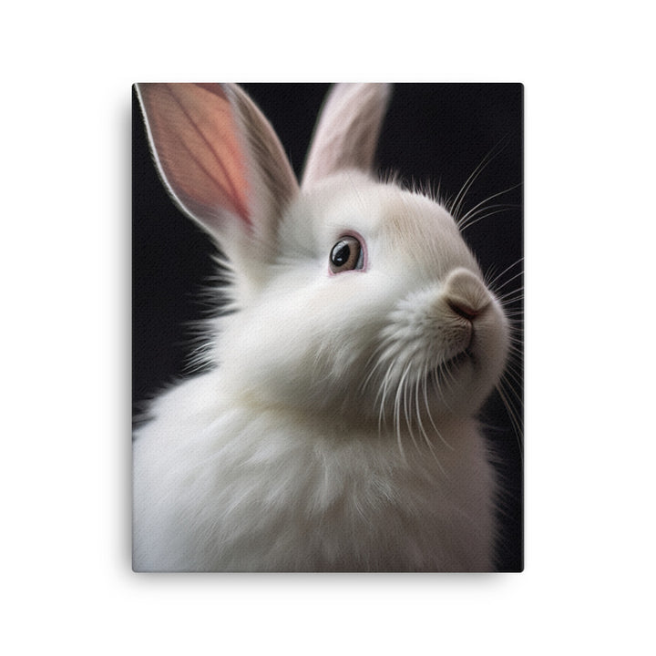 Beveren Bunny Canvas - PosterfyAI.com