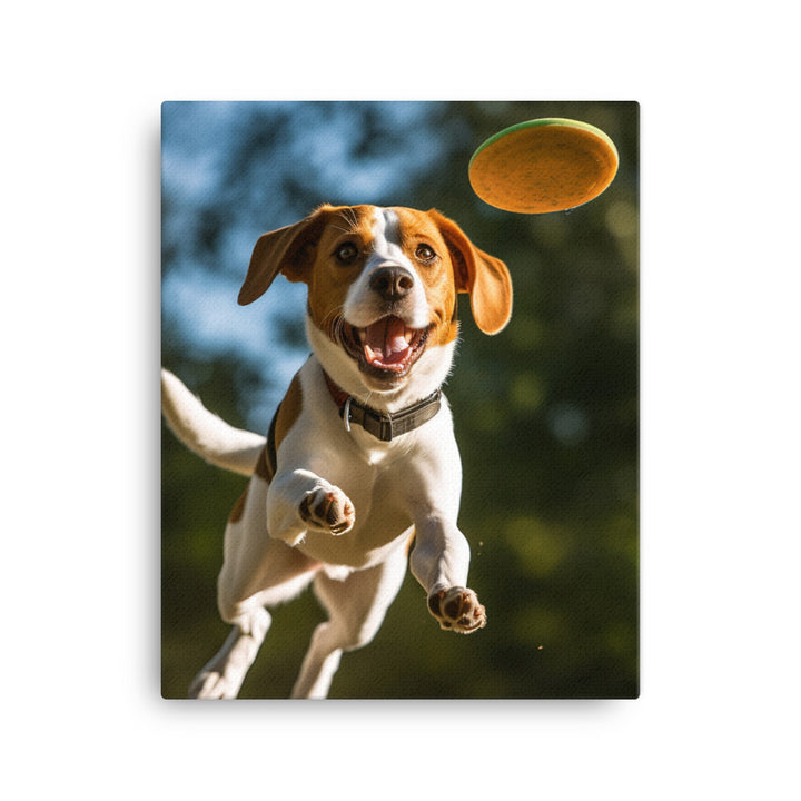 Beagle Canvas - PosterfyAI.com