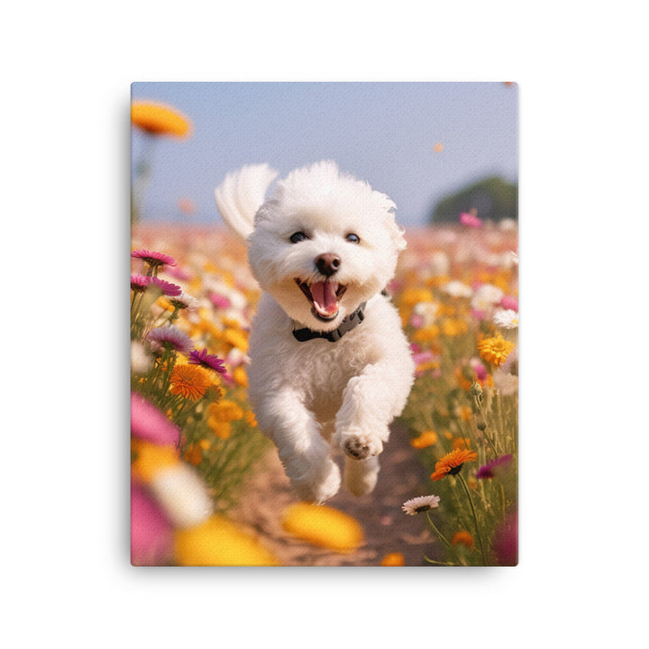 Bichon Frise Canvas - PosterfyAI.com