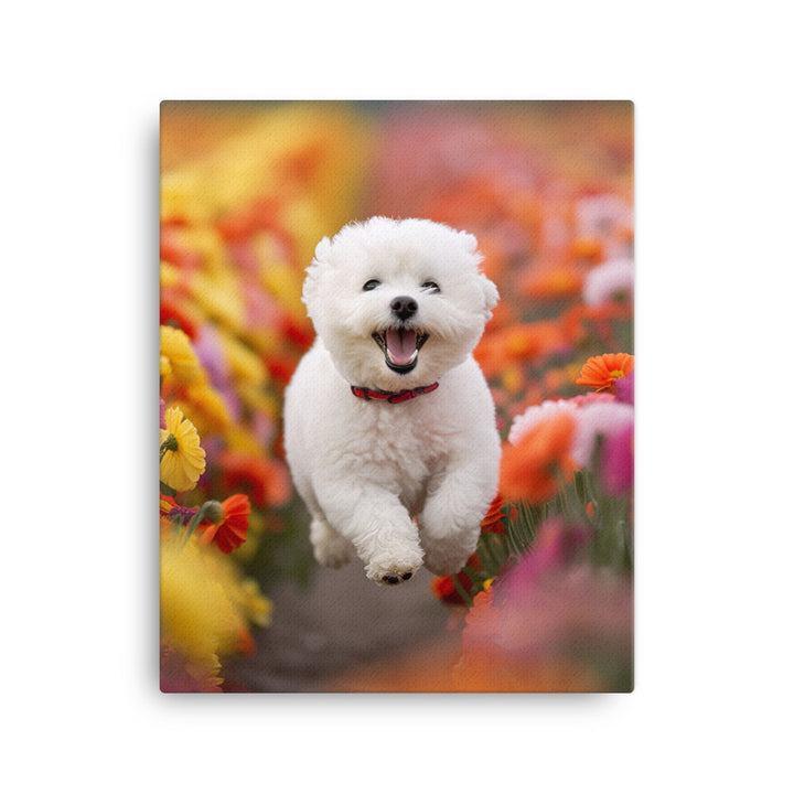 Bichon Frise Canvas - PosterfyAI.com