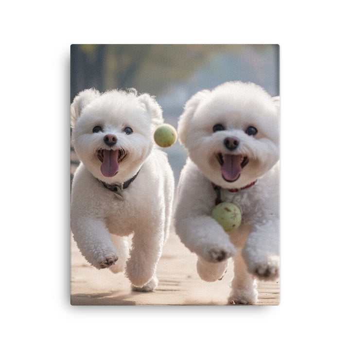 Bichon Frise Canvas - PosterfyAI.com