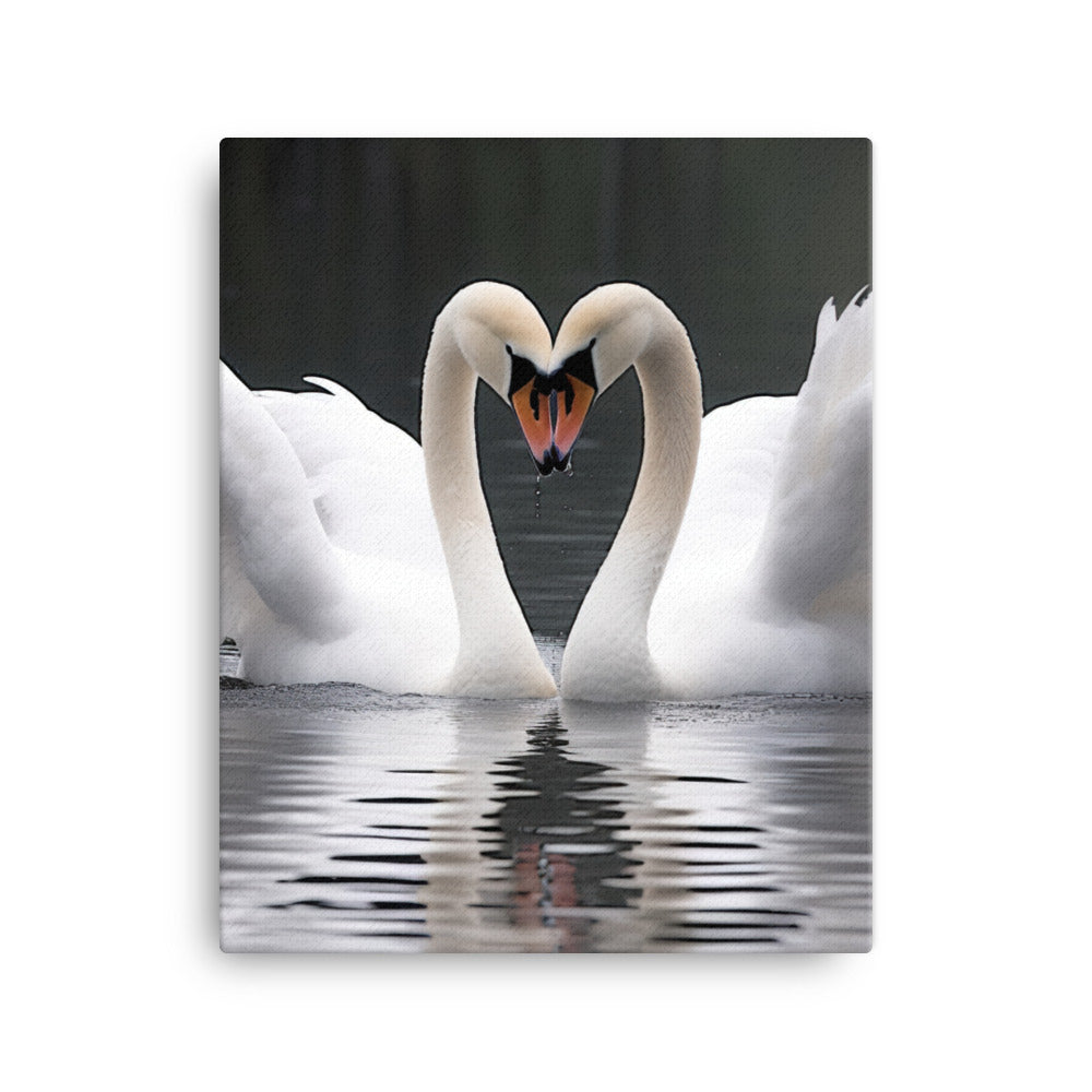 Swan Canvas - PosterfyAI.com