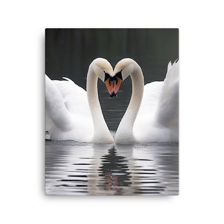 Swan Canvas - PosterfyAI.com