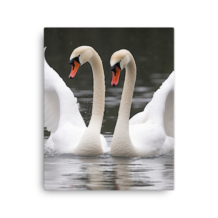 Swan Canvas - PosterfyAI.com