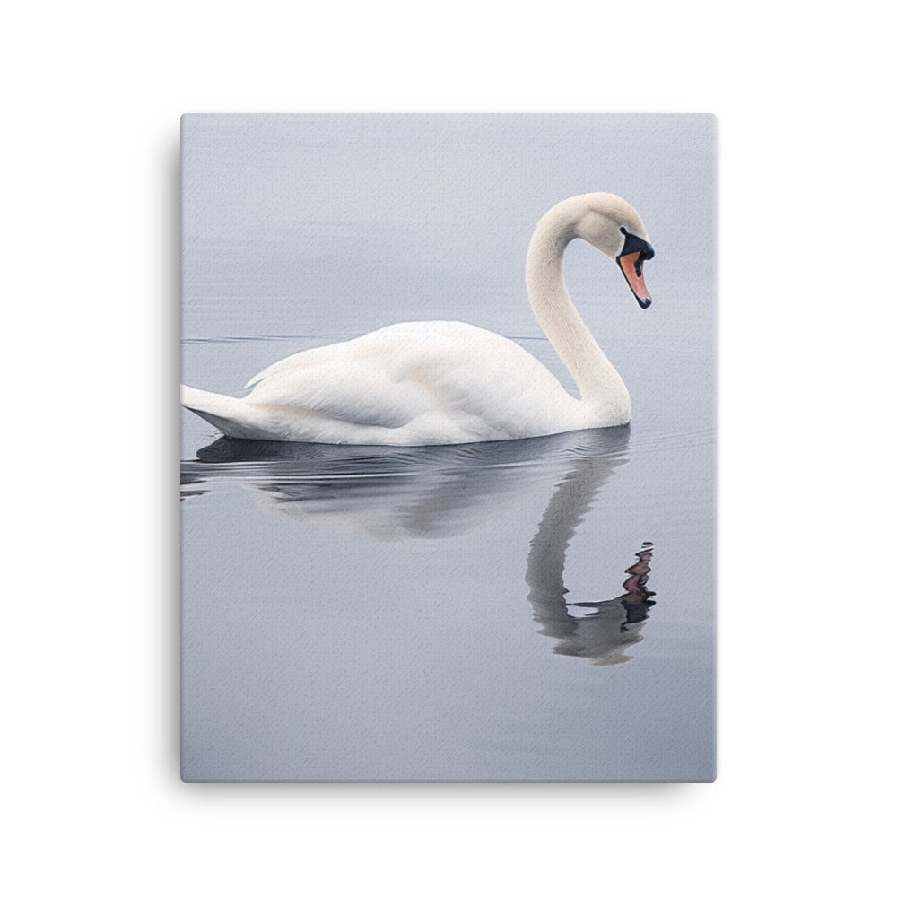 Swan Canvas - PosterfyAI.com