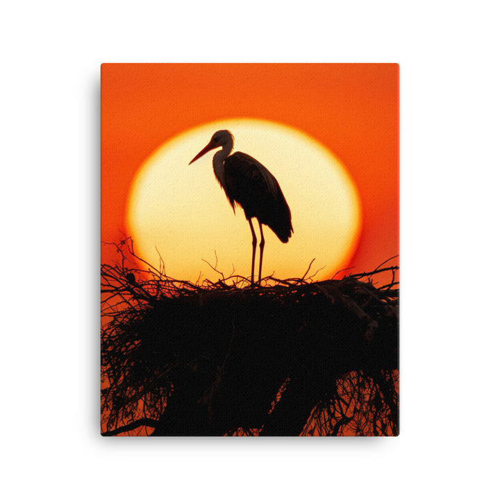 Stork Canvas - PosterfyAI.com
