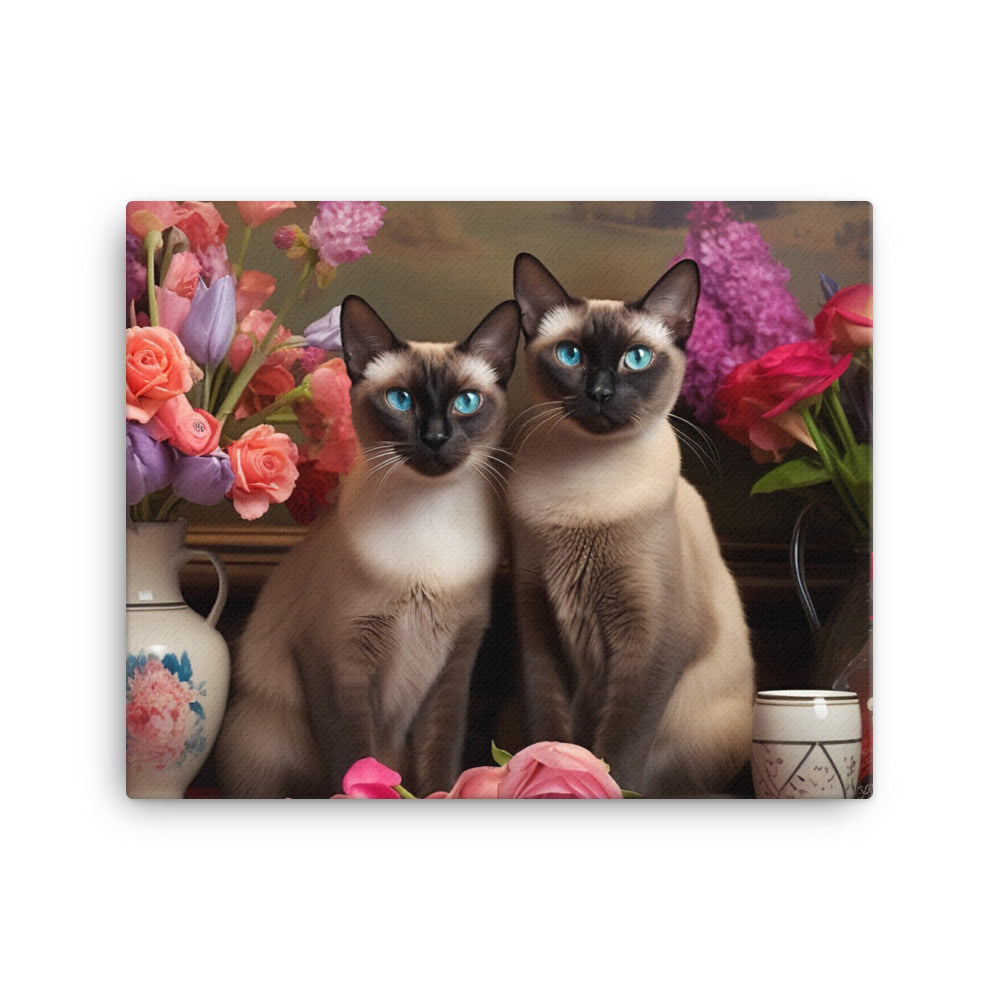 Siamese Canvas - PosterfyAI.com