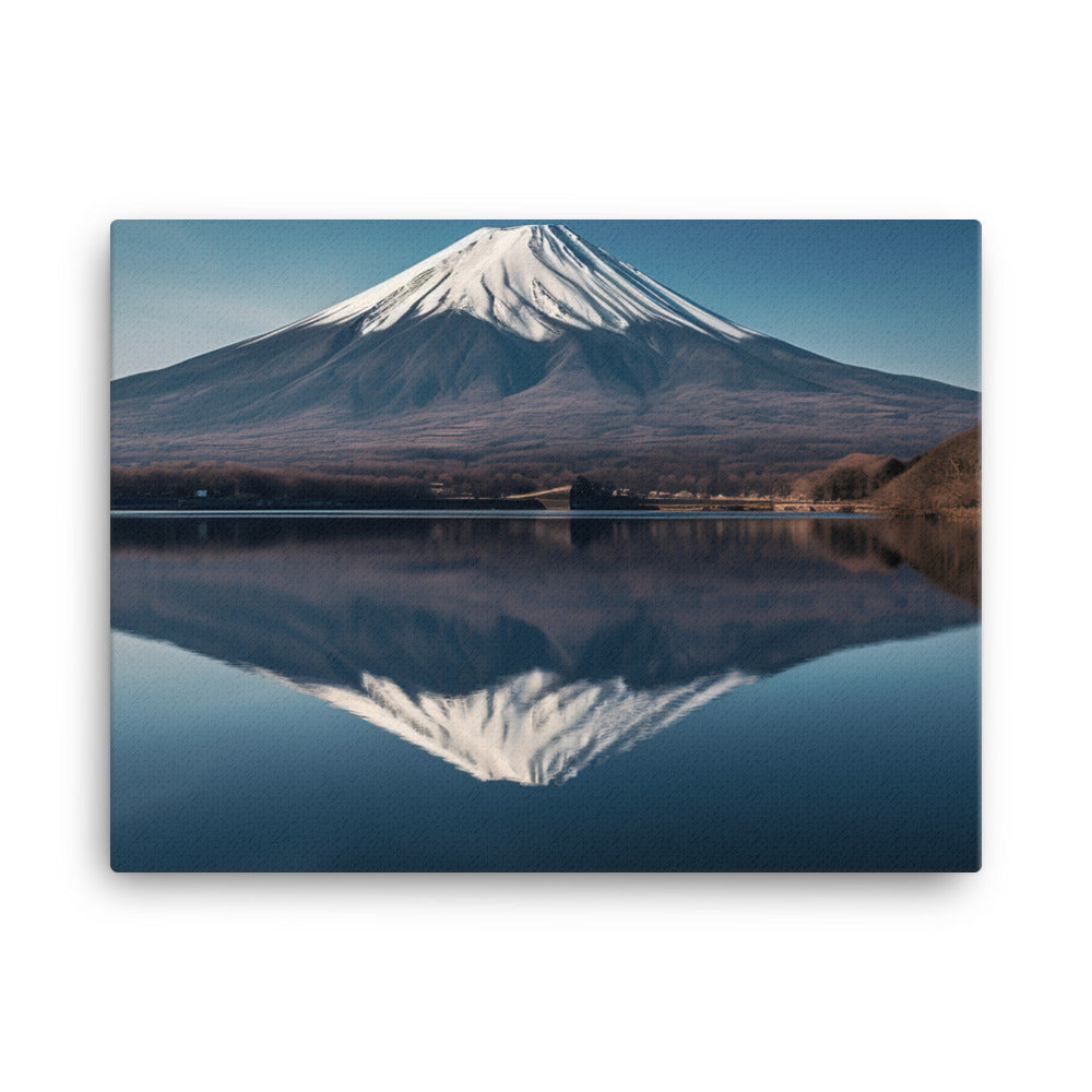 Reflections Of Mount Fuji Canvas – Posterfy.AI