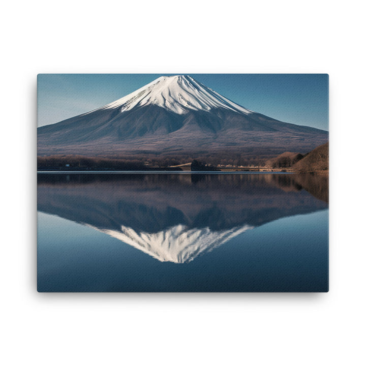 Reflections of Mount Fuji canvas - Posterfy.AI