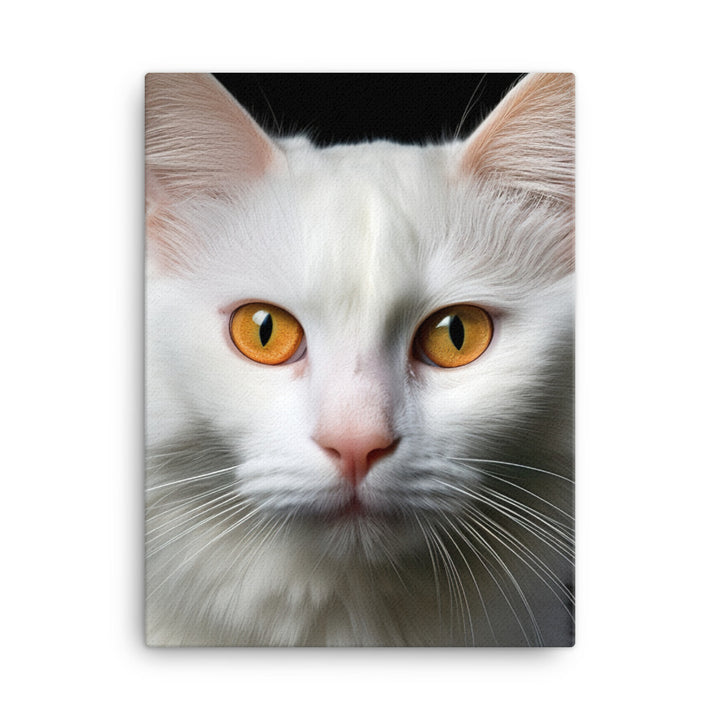 Spirit of Turkish Van Cat Canvas - PosterfyAI.com