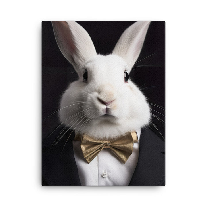 Beveren Bunny Canvas - PosterfyAI.com