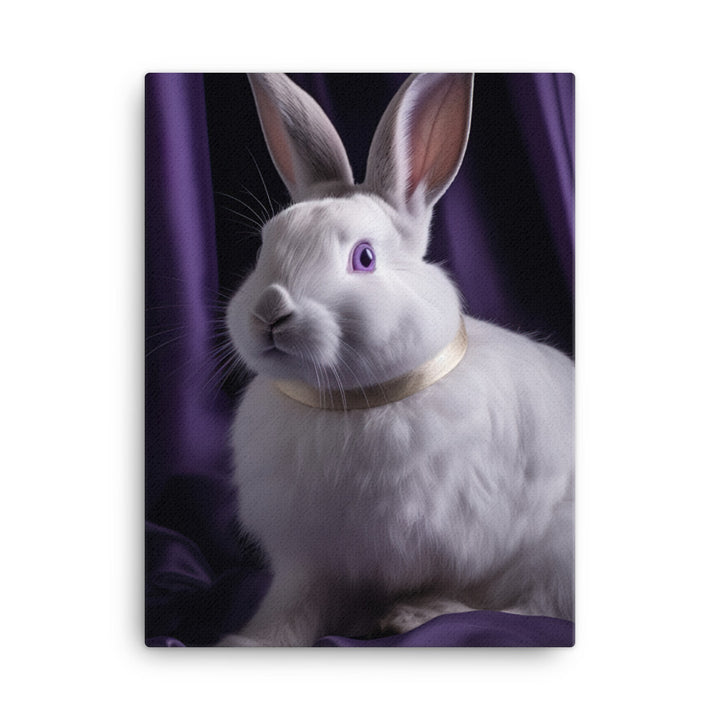 Beveren Bunny Canvas - PosterfyAI.com