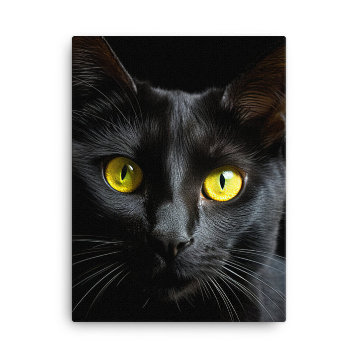 Bombay Cat in Stunning Detail Canvas - PosterfyAI.com