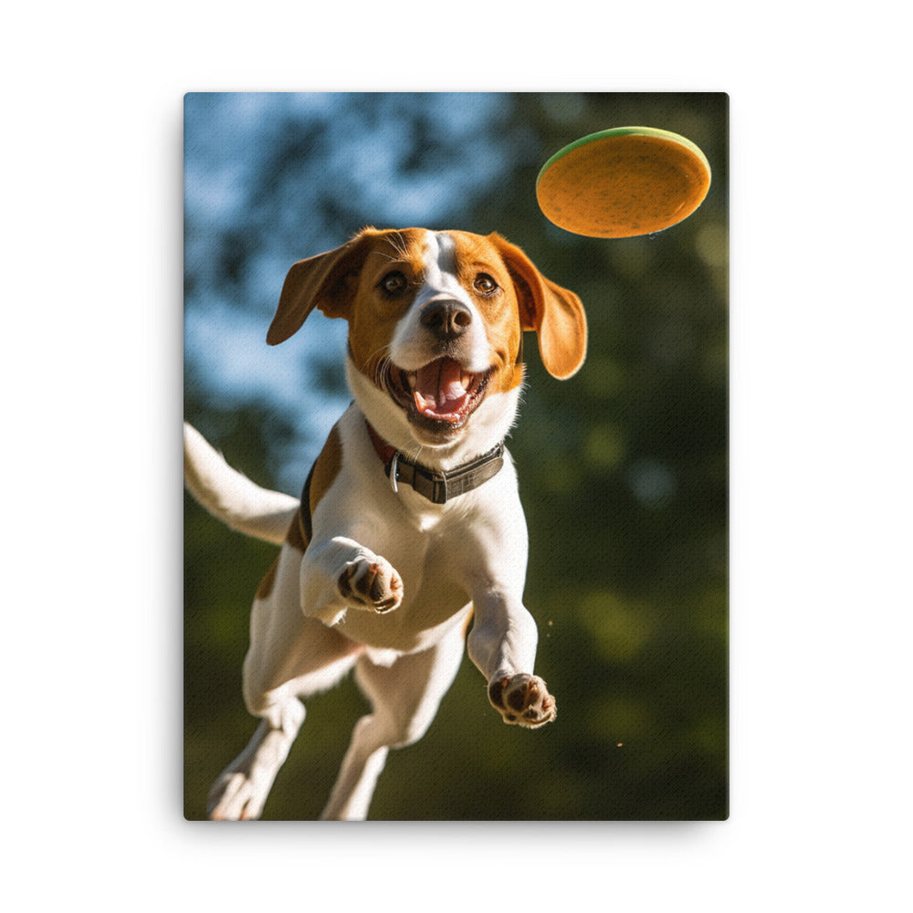 Beagle Canvas - PosterfyAI.com