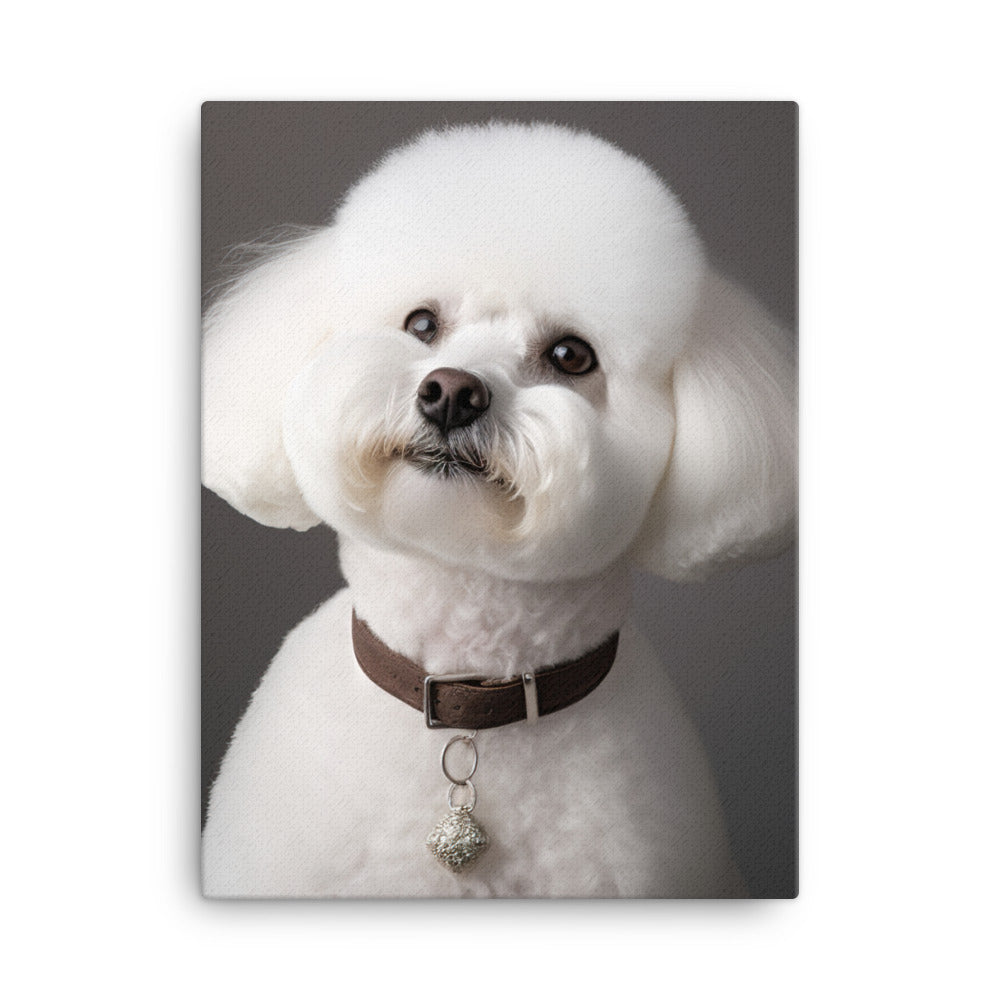 Bichon Frise Canvas - PosterfyAI.com