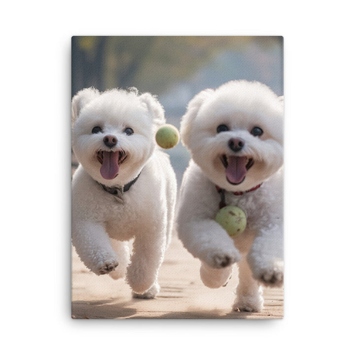 Bichon Frise Canvas - PosterfyAI.com