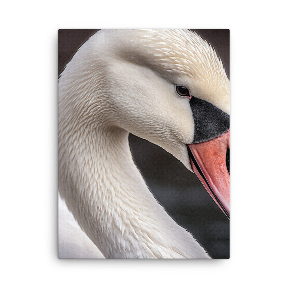 Swan Canvas - PosterfyAI.com