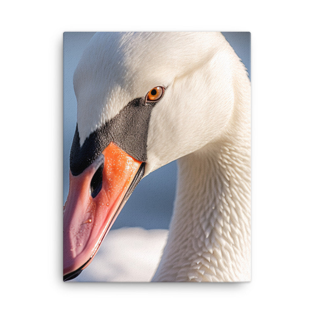 Swan Canvas - PosterfyAI.com