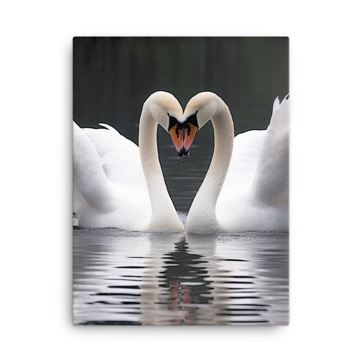 Swan Canvas - PosterfyAI.com