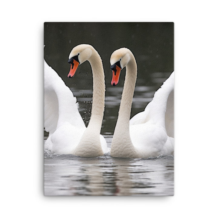Swan Canvas - PosterfyAI.com