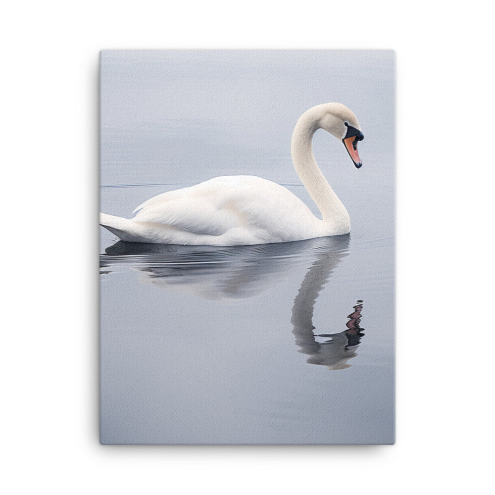 Swan Canvas - PosterfyAI.com