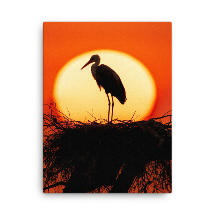 Stork Canvas - PosterfyAI.com