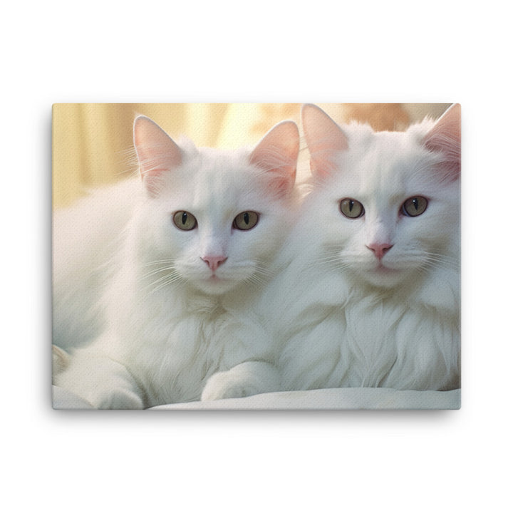 Turkish Van Canvas - PosterfyAI.com