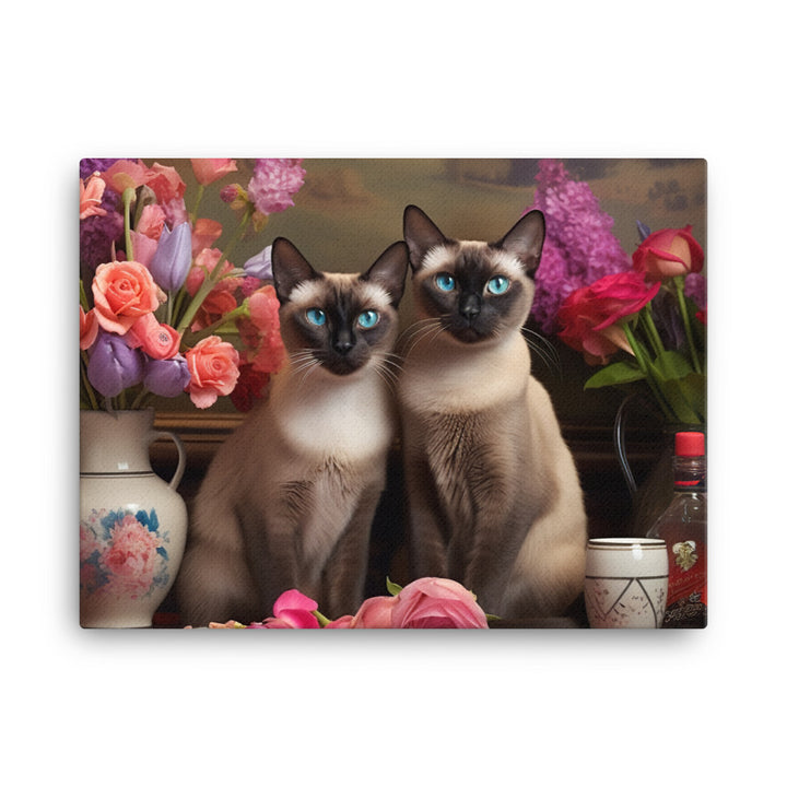 Siamese Canvas - PosterfyAI.com