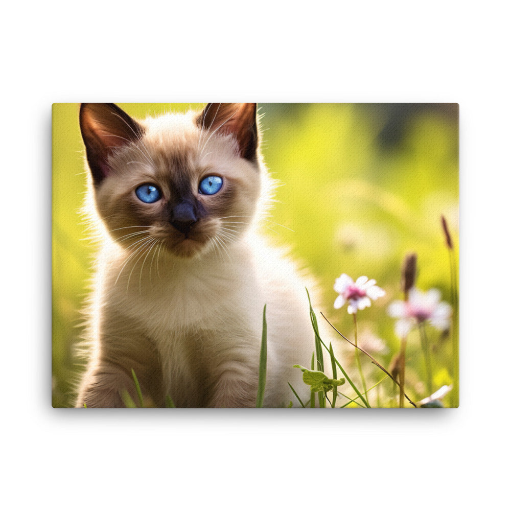 Siamese Canvas - PosterfyAI.com
