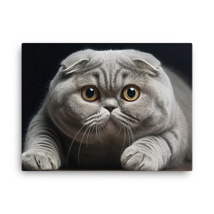 Scottish Fold Canvas - PosterfyAI.com