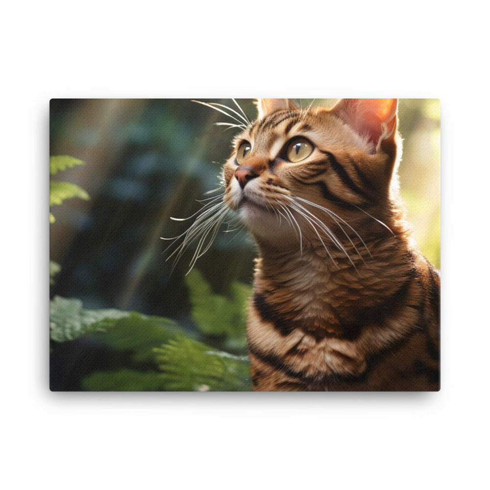 American Shorthair Canvas - PosterfyAI.com